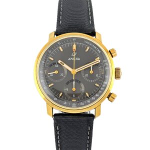 Enicar 072/003 Valjoux 72 Gold-Plated Slate Dial 36.5mm ~1960s