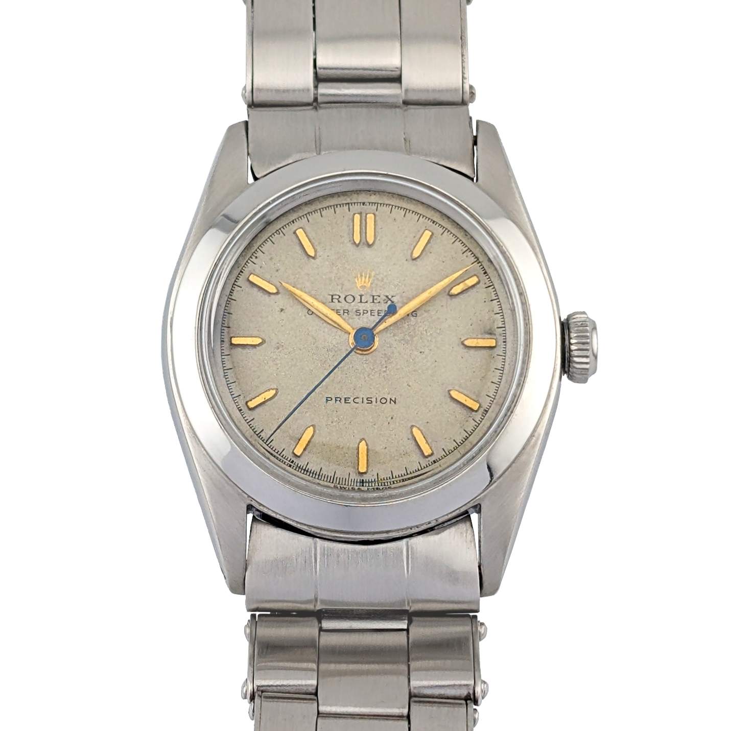Rolex 6020 Vintage Oyster Speedking Precision 31mm 1952 Box Papers