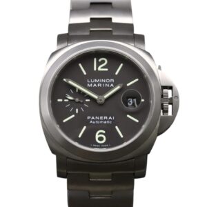 Panerai PAM00296 Luminor Marina Titanium Brown Dial 44mm 2010 Box & Papers