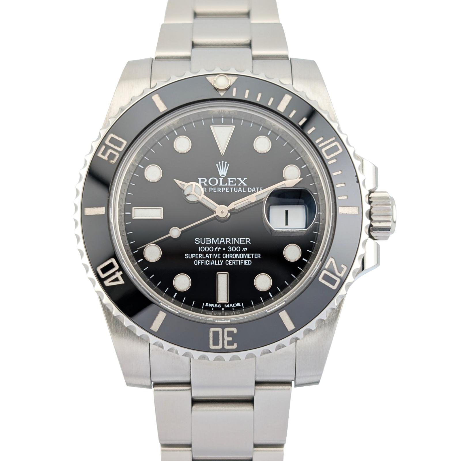 Rolex 116610LN Submariner Date 40mm 2014 Box Papers