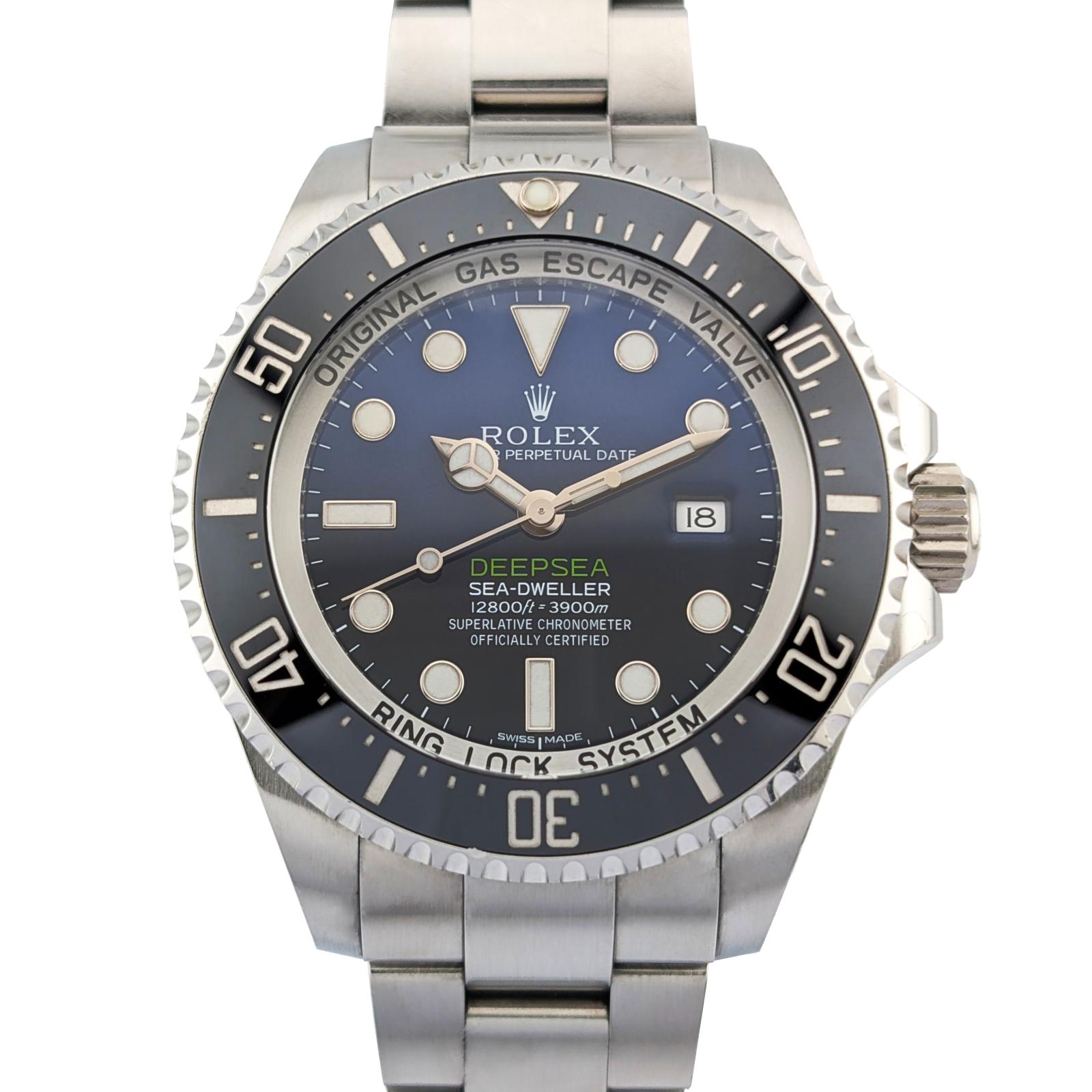Rolex 116660 Sea-Dweller Deepsea James Cameron 44mm 2017 Box Papers