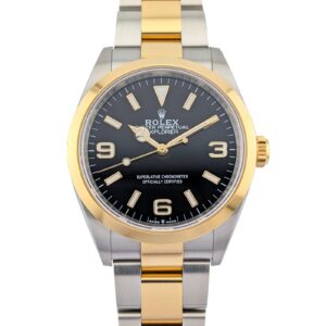 Rolex 124273 Explorer 36 Two Tone 36mm 2023 Box & Papers