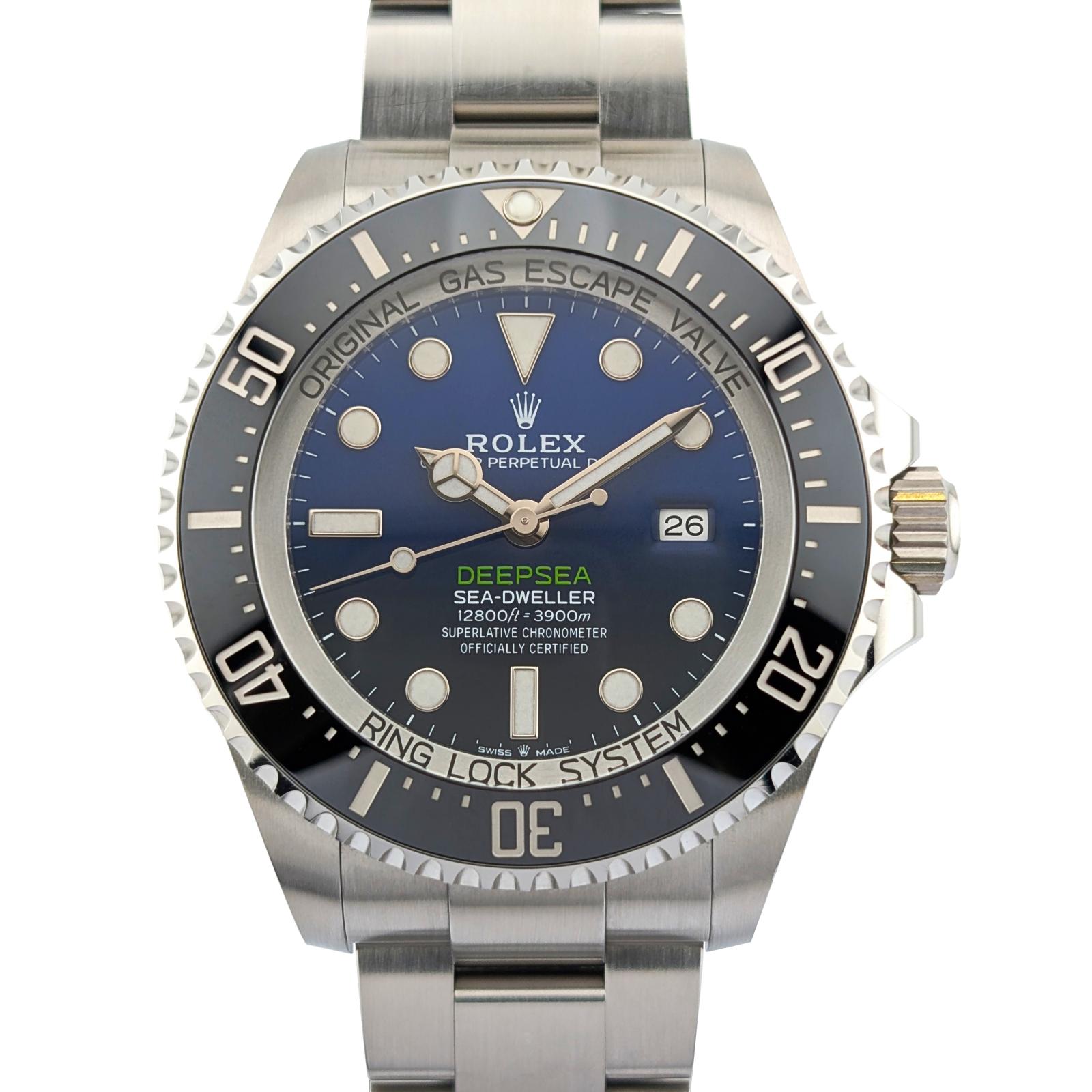 Rolex 126660 Sea-Dweller Deepsea James Cameron D-Blue 44mm 2019 Box Papers