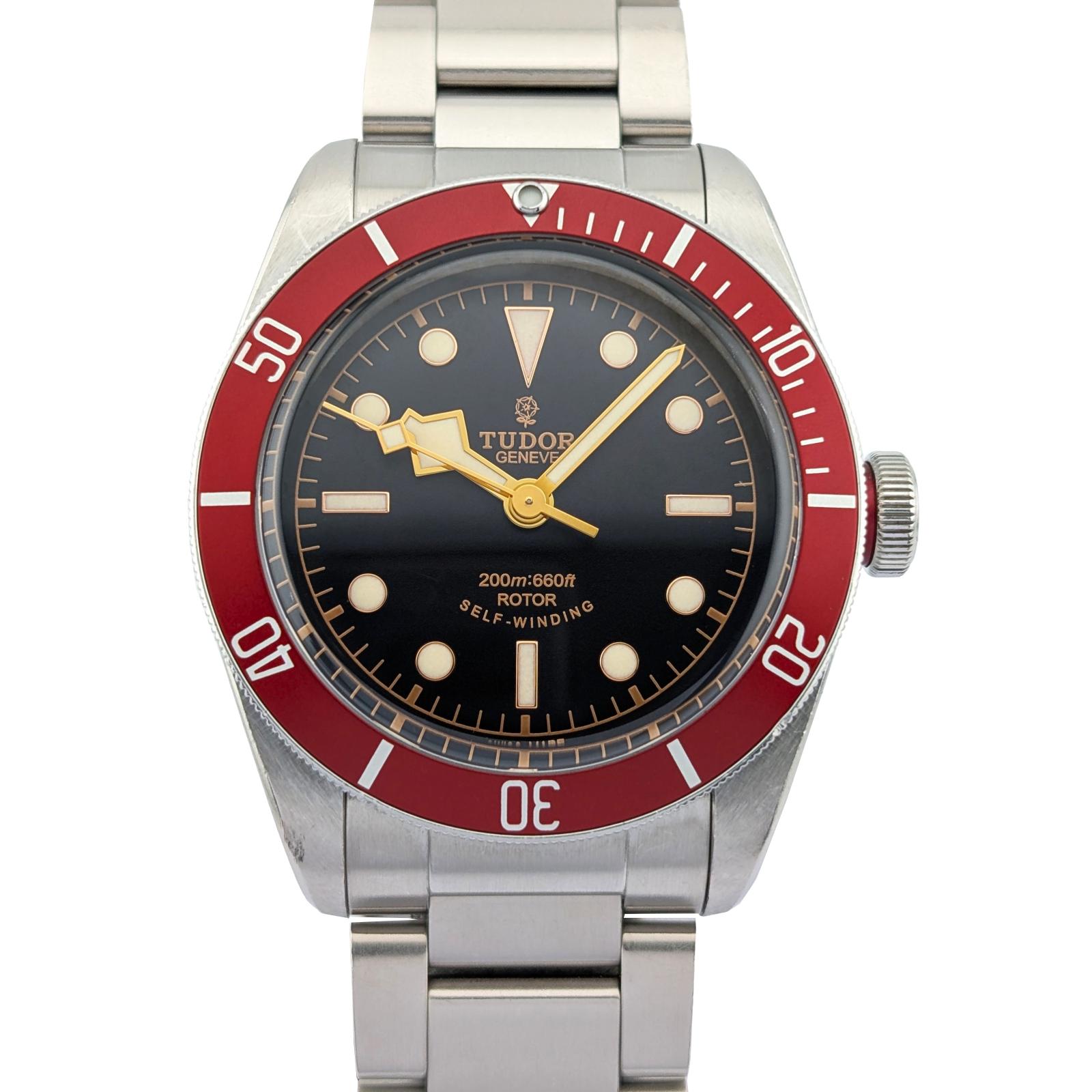 Tudor 79220R Heritage Black Bay Red 41mm 2015 Box Papers