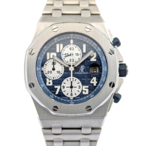 Audemars Piguet 25721ST Royal Oak Offshore Navy Blue Themes 42mm 2010 Box & Papers