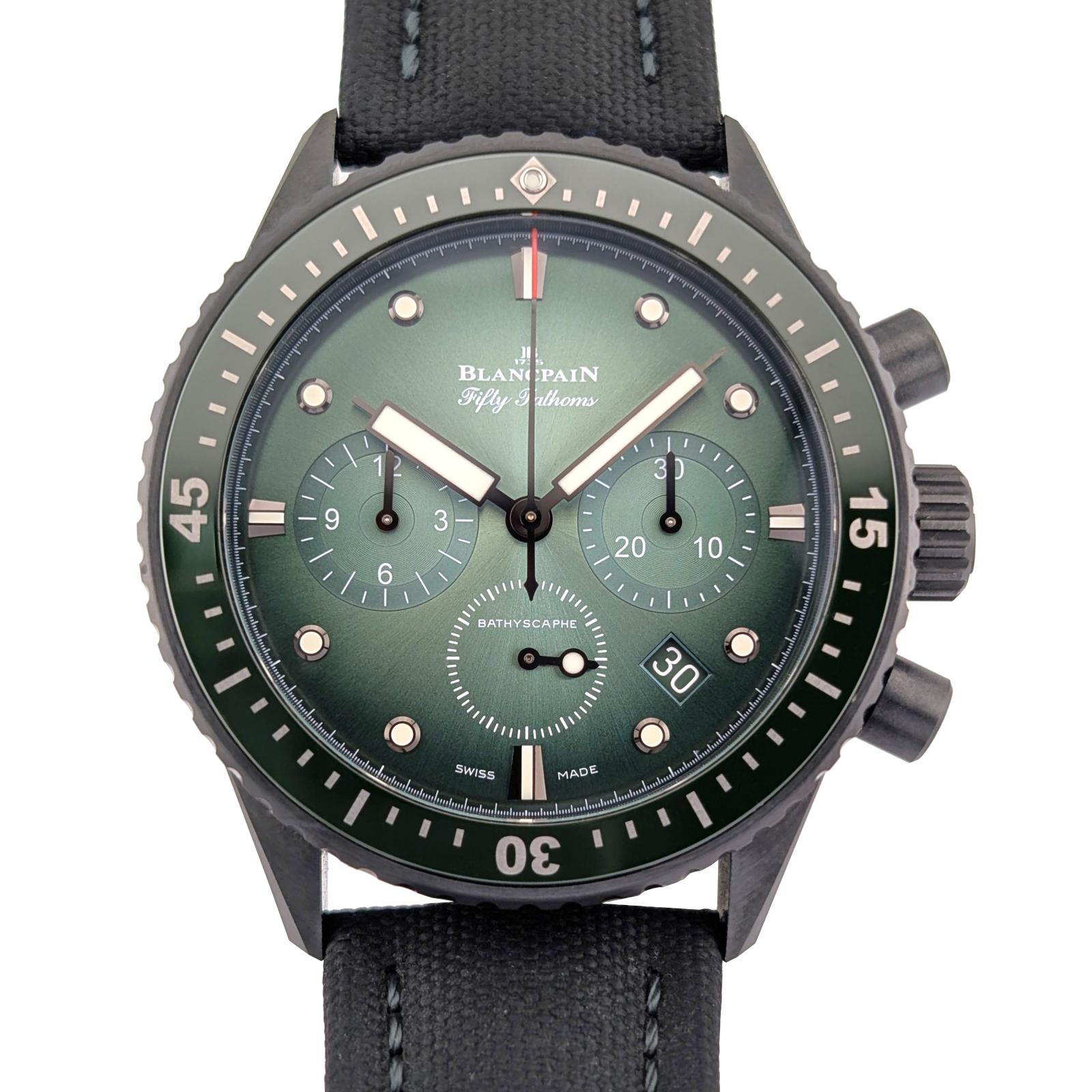 Blancpain 5200-0153-B52A Fifty Fathoms Chronographe 44mm 2023 Box Papers