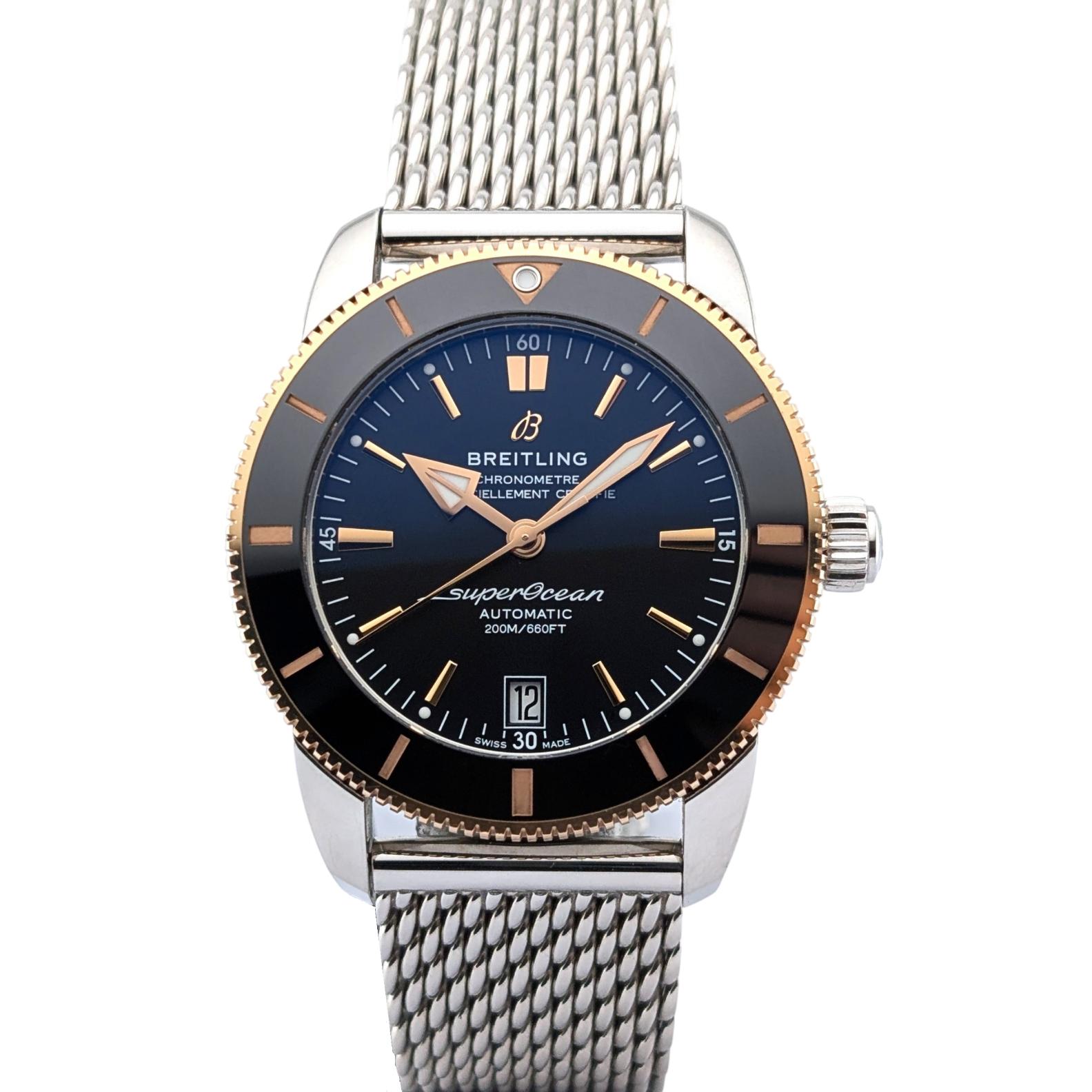 Breitling UB2010121B1A1 Superocean Heritage II Two Tone 42mm 2021 Box Papers