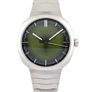 H.Moser & Cie. 6201-1200 Streamliner Centre Seconds Green 40mm 2024 Box & Papers