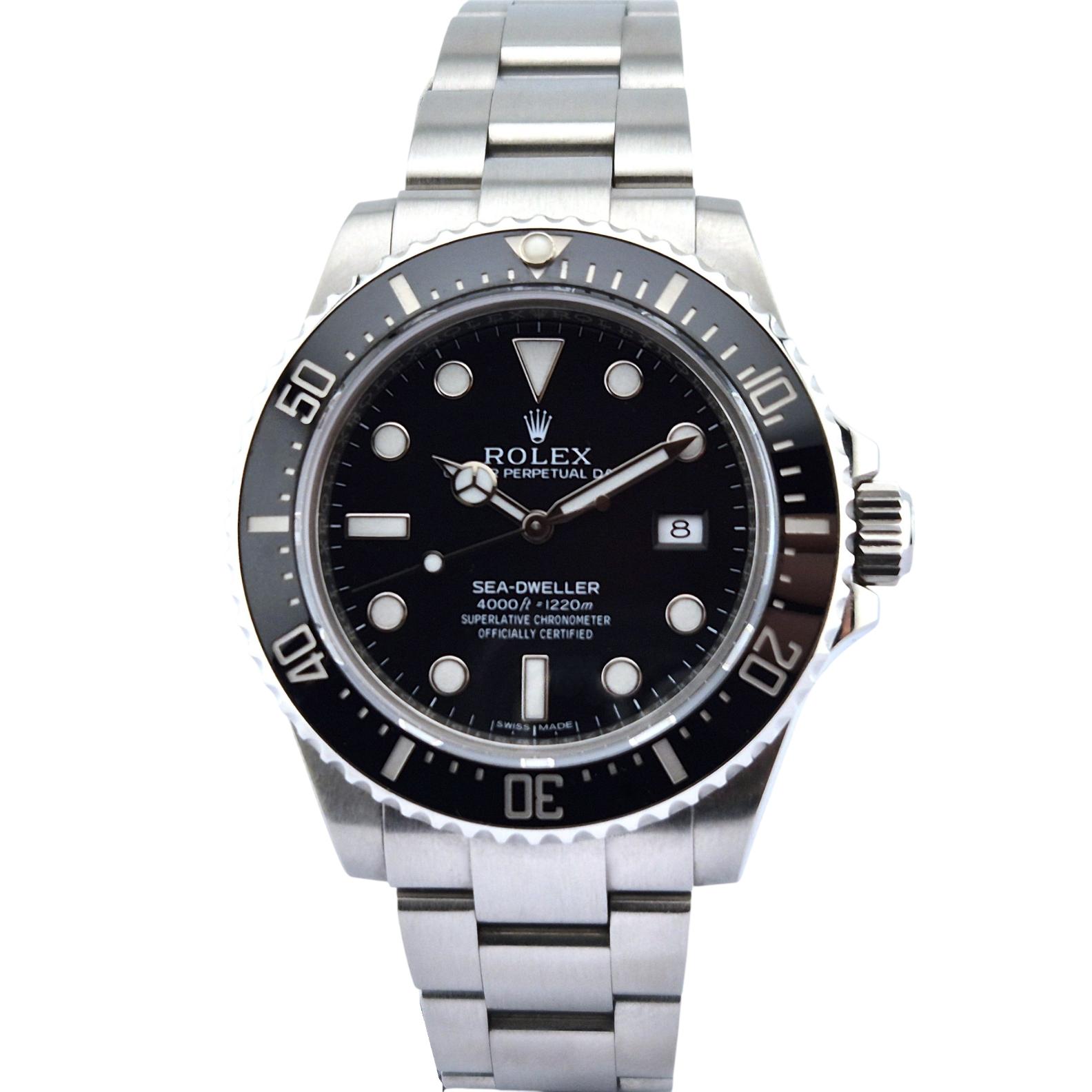 Rolex 116600 Sea-Dweller 4000 40mm 2014 Box Papers +RSC