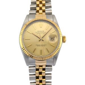 Rolex 16013 Datejust 36 Two Tone Champagne Dial 36mm 1984
