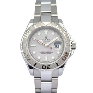 Rolex 16622 Yacht-Master Platinum Dial 40mm 2005 Box & Papers