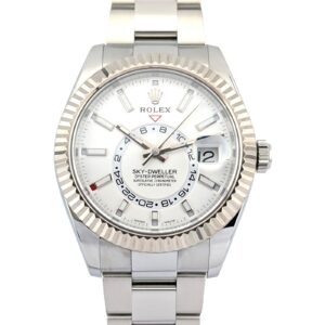 Rolex 326934 Sky-Dweller White Dial 42mm 2018 Box & Papers