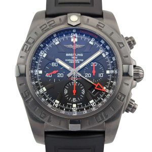 Breitling MB0413 Chronomat GMT Blacksteel Limited Edition 47mm 2015