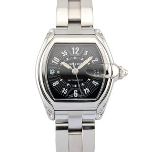 Cartier 2510 Roadster Stainless Steel Black Dial 37mm 2005