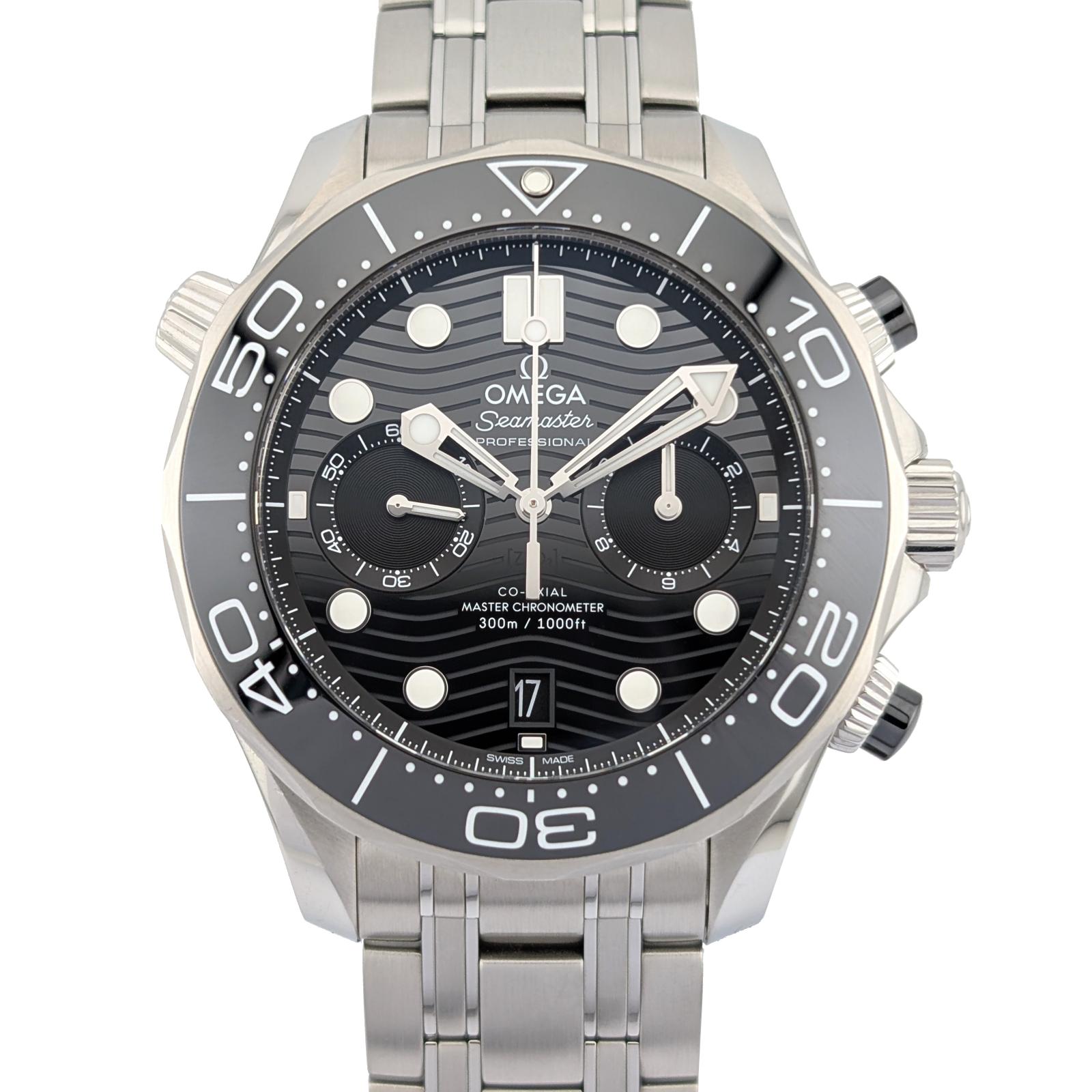 Omega 210.30.44.51.01.001 Seamaster Co-Axial Chronograph 44mm 2022 Box Papers