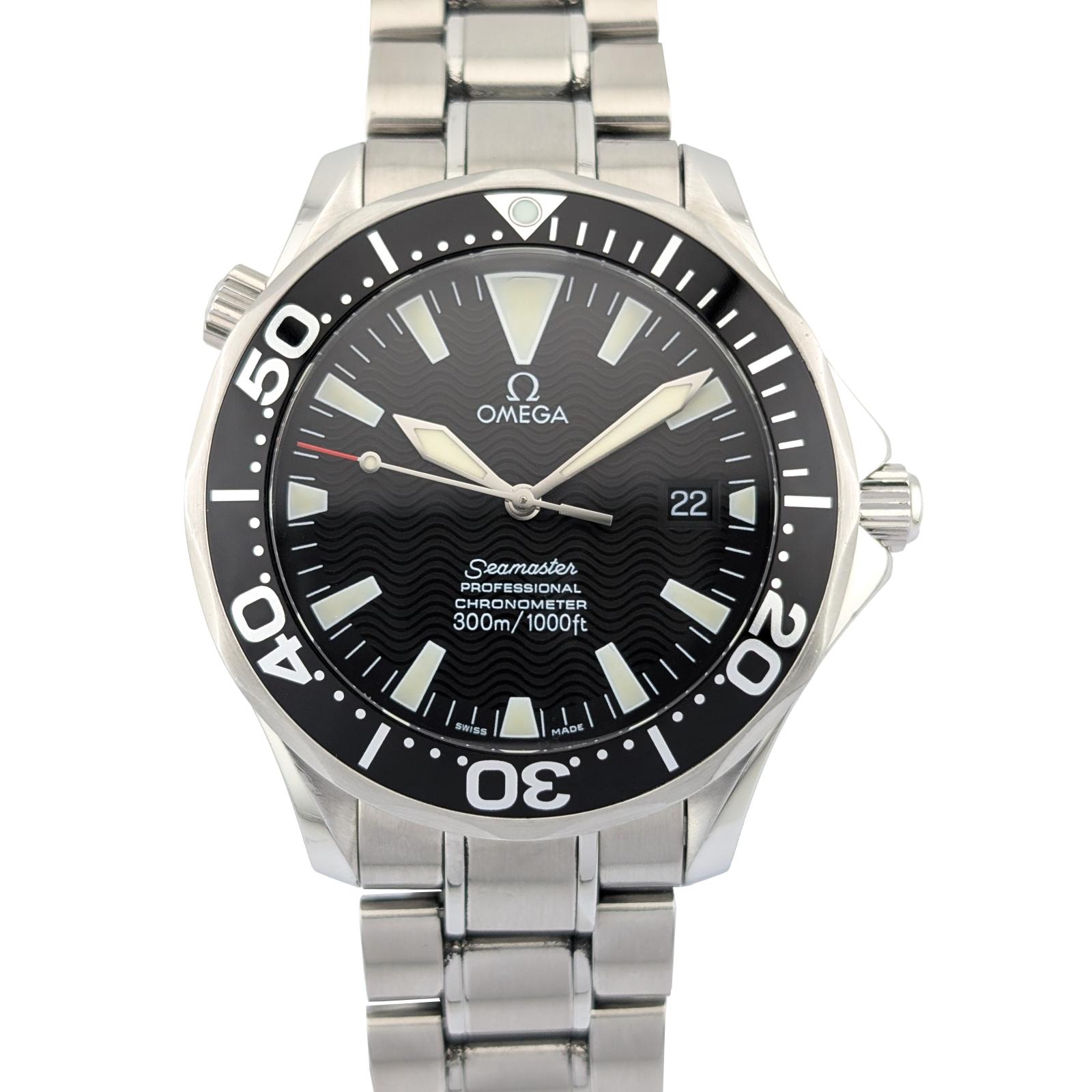 Omega 2254.50 Seamaster Diver 300M Peter Blake 41mm 2005 Box Papers