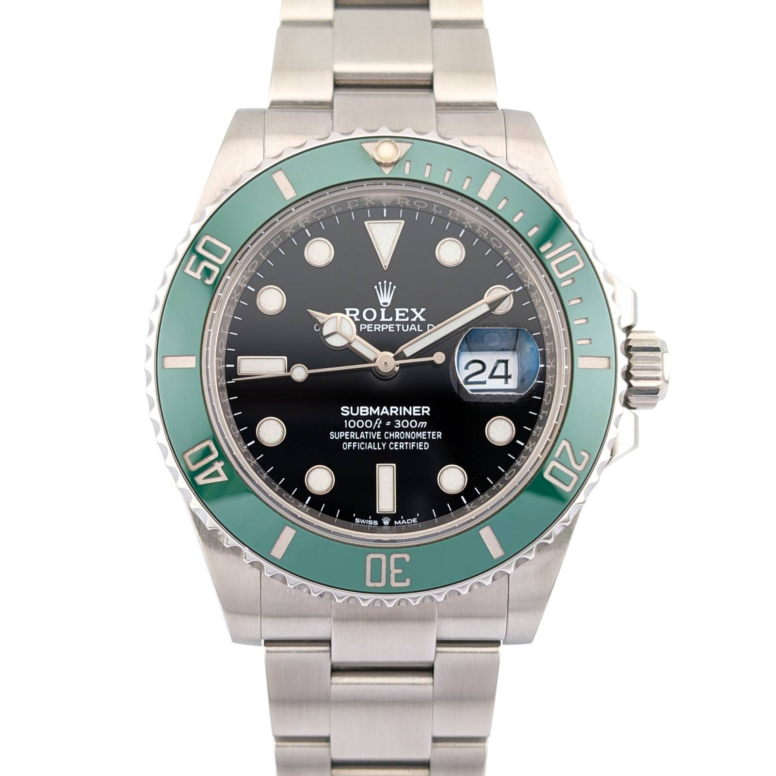 Rolex 126610LV Submariner Date Starbucks 41mm 2021 Box & Papers