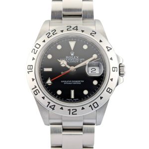 Rolex 16570 Explorer II Black Dial Rehaut 40mm 2007 Z-Serial