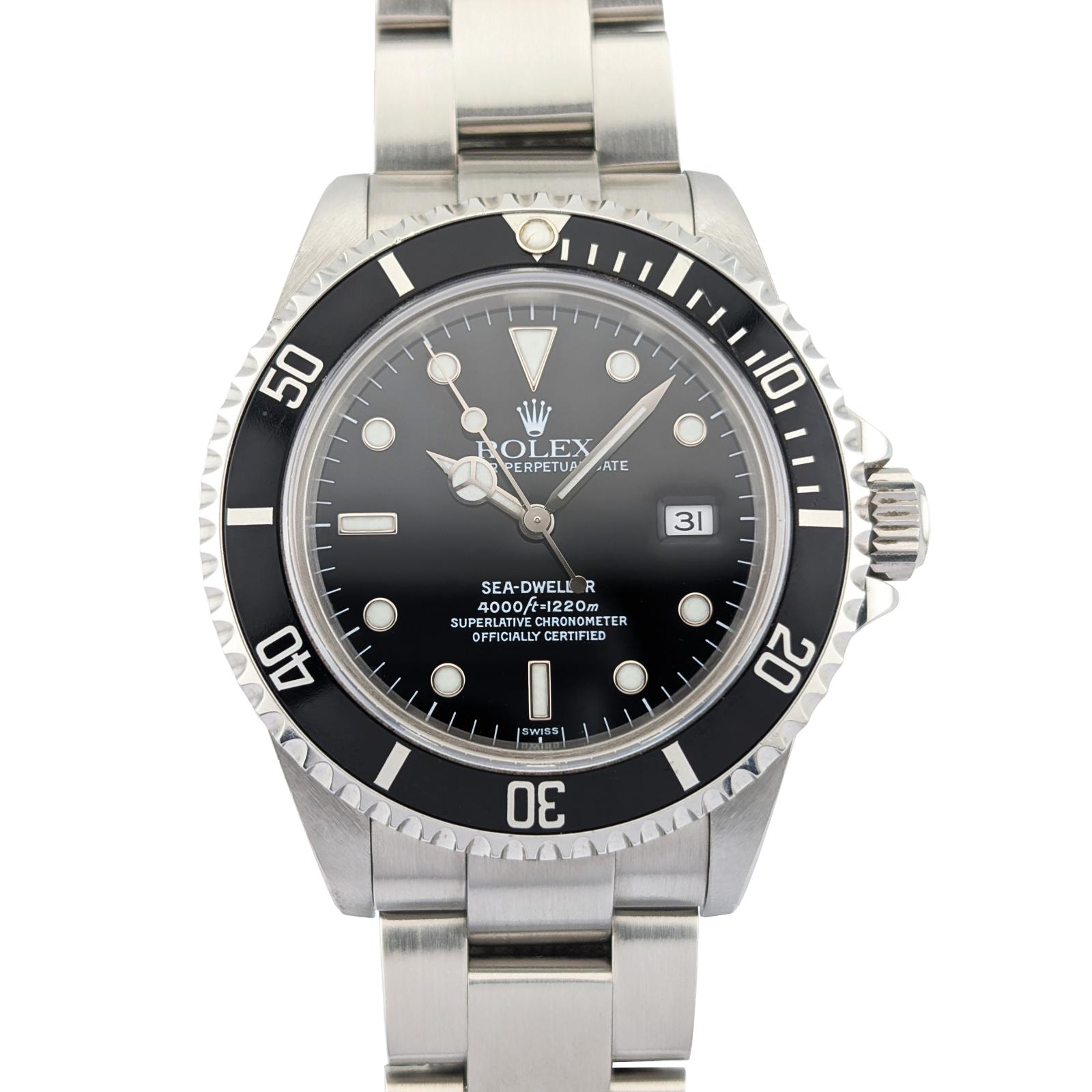 Rolex 16600 Sea-Dweller 4000 Swiss Only 40mm 1999 A-Serial