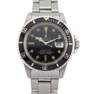 Rolex 1680 Vintage Submariner Date Red Tropical 40mm 1971