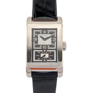 Rolex 54439 Cellini Prince 18k White Gold 28mm 2006 Box & COA D-Serial