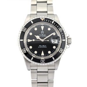 Tudor 79090 Submariner Date Black Stainless Steel 39mm 1989