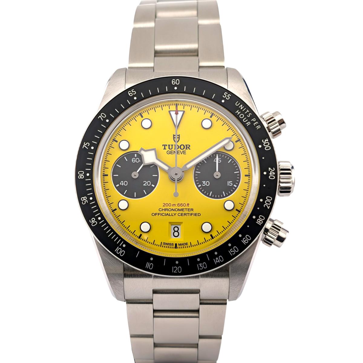 Tudor 79310N Black Bay Chrono 39 Bumblebee 39mm 2026 Box Papers
