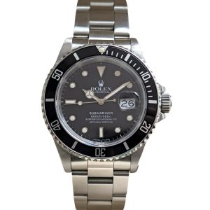 Rolex 16610 Submariner Date 40mm 1989 L Serial Box & Papers