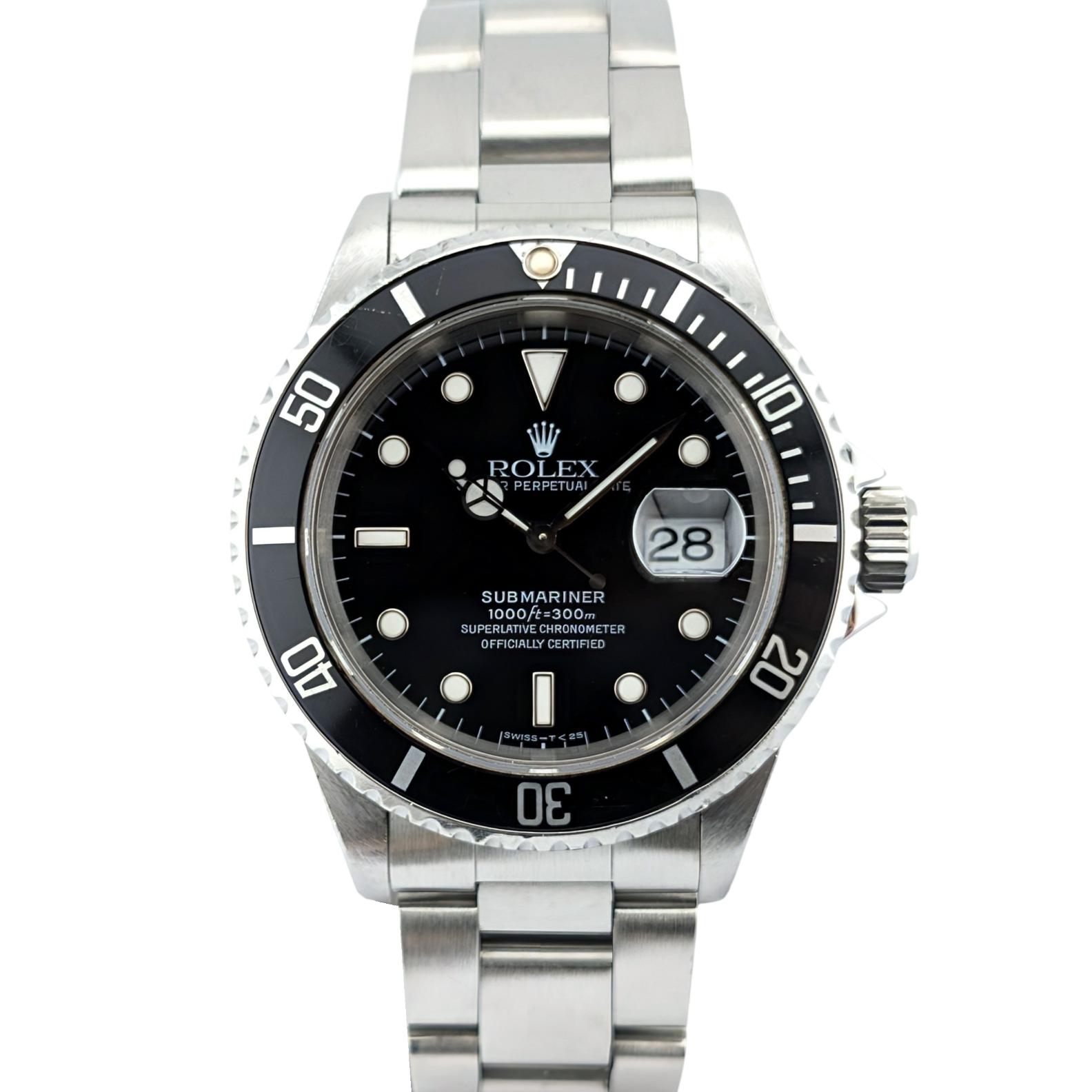 Rolex 16610 Submariner Date 40mm 1997 + RSC