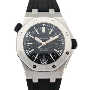 Audemars Piguet 15703ST Royal Oak Offshore Diver 42mm 2013 Tag & Service Box