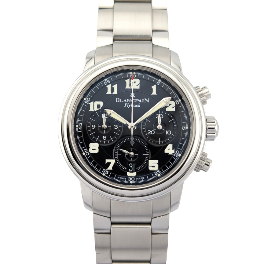 Blancpain 2185F Léman Fly-Back Chronograph Stainless Steel 38mm 2000s