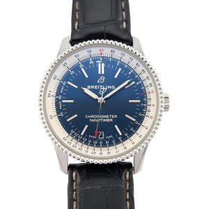 Breitling A17325 Navitimer Automatic Blue 38mm 2019 Box & Papers
