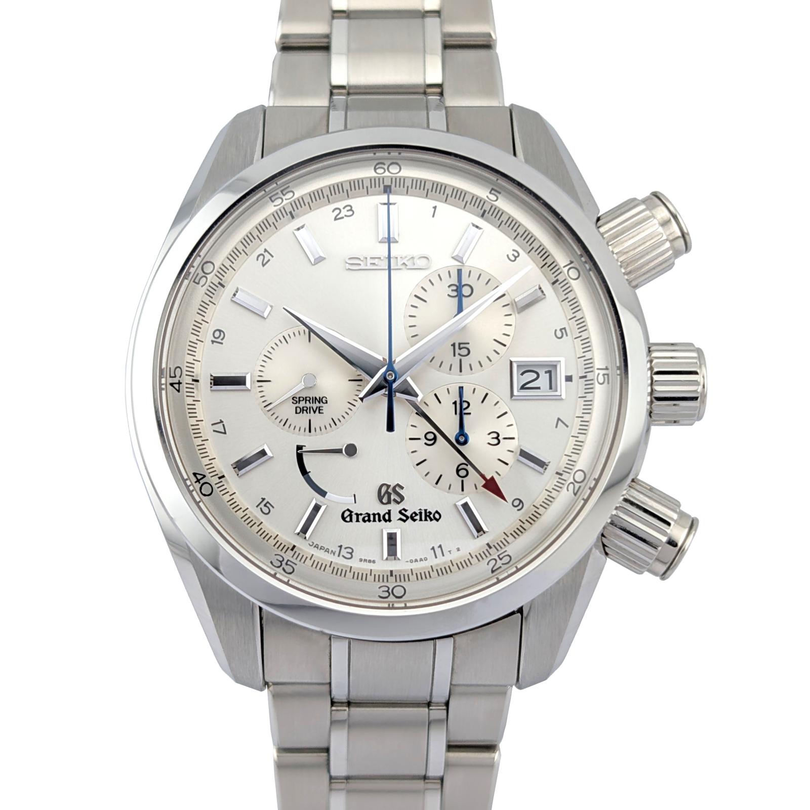 Grand Seiko SBGC001 Sports Spring Drive Chronograph 44mm 2013 Box Papers