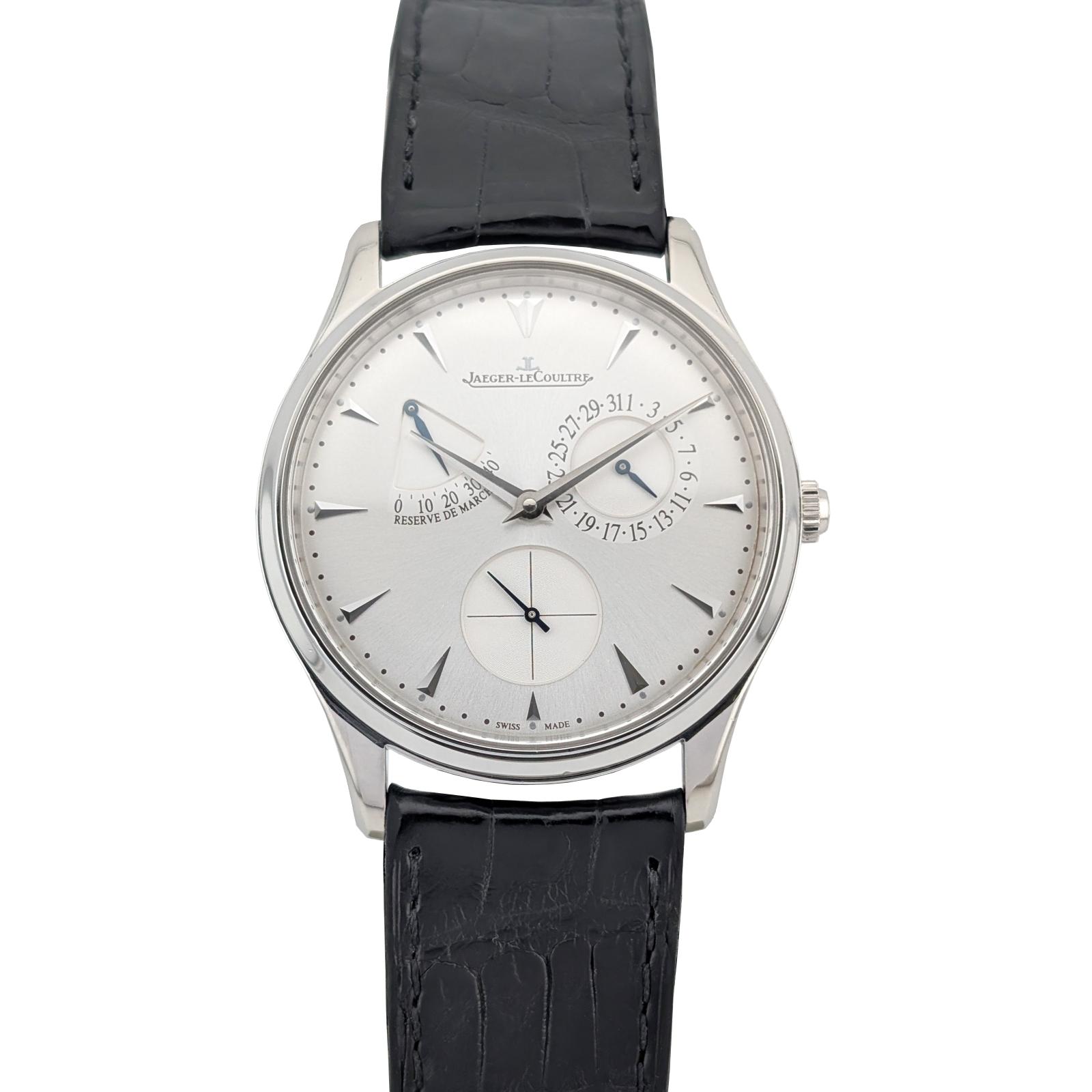 Jaeger-LeCoultre Q1378420 Master Ultra Thin Silver Dial 39mm 2013 Box Papers
