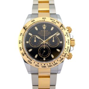 Rolex 116503 Cosmograph Daytona Two Tone Black Dial 40mm 2023 Box & Papers