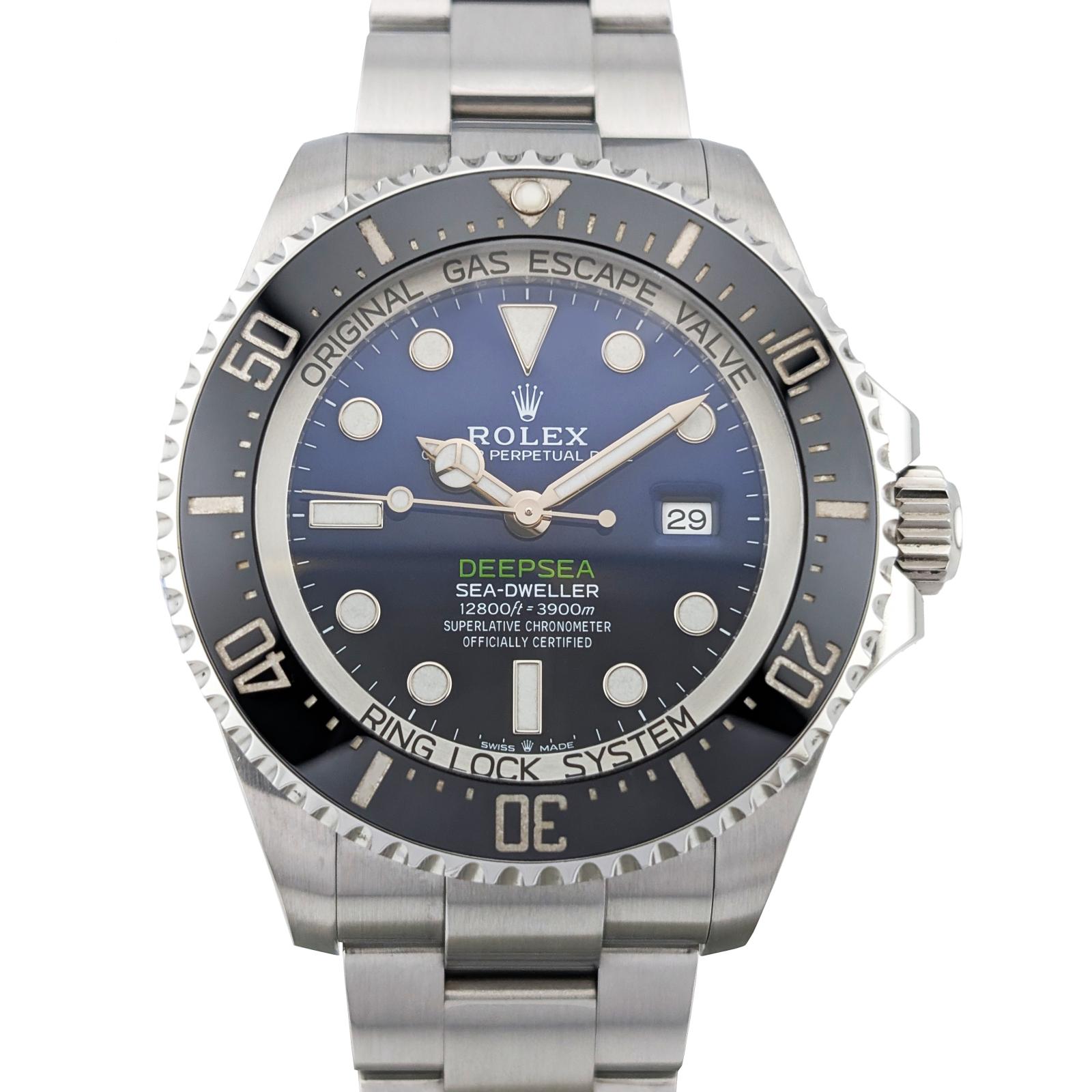 Rolex 126660 Sea-Dweller Deepsea James Cameron D-Blue 44mm 2018 Box Papers