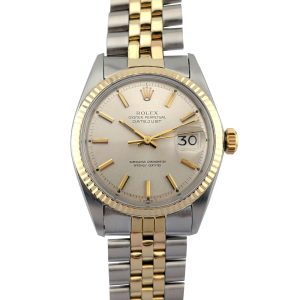 Rolex 1601 Vintage Datejust 36 Two Tone Champagne Dial 36mm 1969