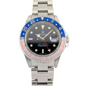 Rolex 16700 GMT-Master Pepsi 40mm 1998 Box & Papers U-Serial