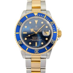 Rolex 16803 Submariner Date Two Tone Bluesy 40mm 1985