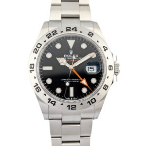 Rolex 226570 Explorer II Black Dial 42mm 2021 Box & Papers