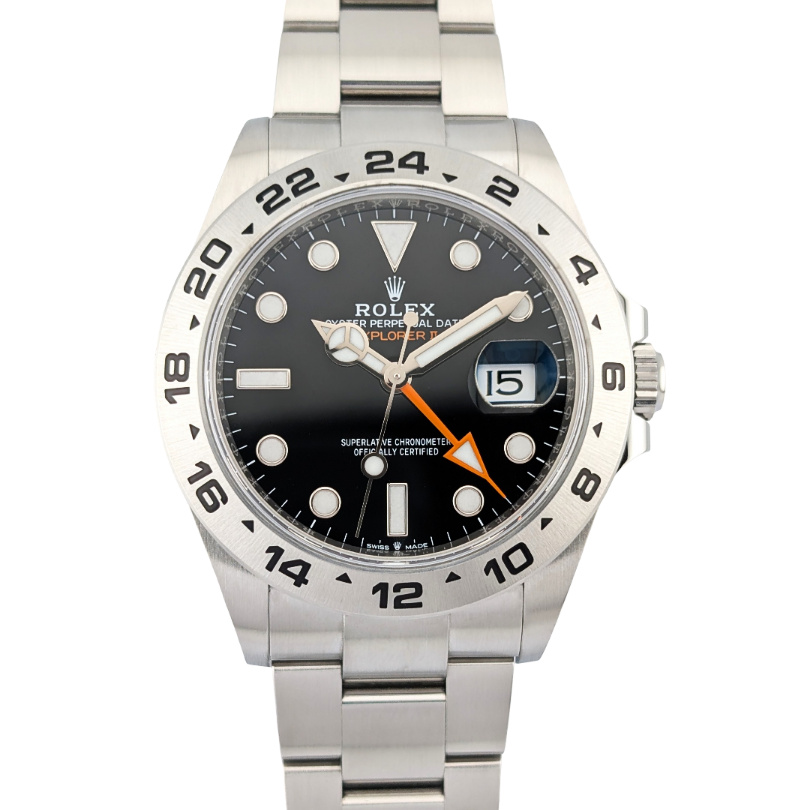 1 Rolex 226570 Explorer II Black Dial 42mm 2021 Box & Papers