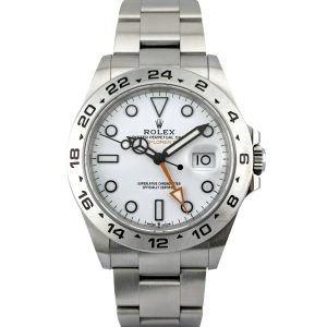 Rolex 226570 Explorer II Polar White 42mm 2023 Box & Papers