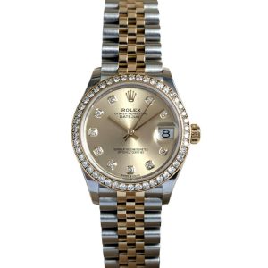 Rolex 278383 Datejust RBR Two Tone Champagne Diamond Dial 31mm