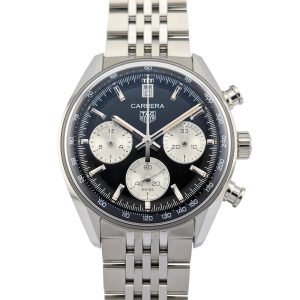 Tag Heuer CBS2210 Carrera Chronograph Reverse Panda 39mm 2024 Box & Papers