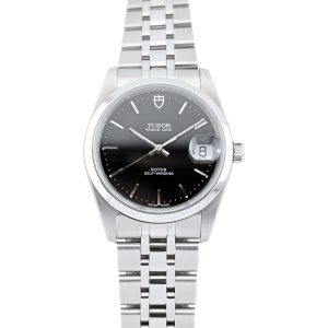 Tudor 74000 Prince Oysterdate Black Dial 34mm 2018 Box & Papers