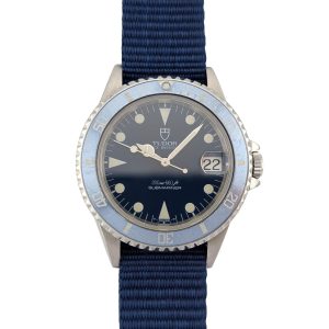 Tudor 75090 Prince Oysterdate Submariner Mid-Size Blue 36mm 1990s