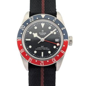 Tudor 79830RB Black Bay GMT Pepsi on NATO 41mm 2022 Box & Papers