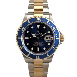 Rolex 16613 Submariner Date Two Tone Bluesy 40mm 2004 F Serial